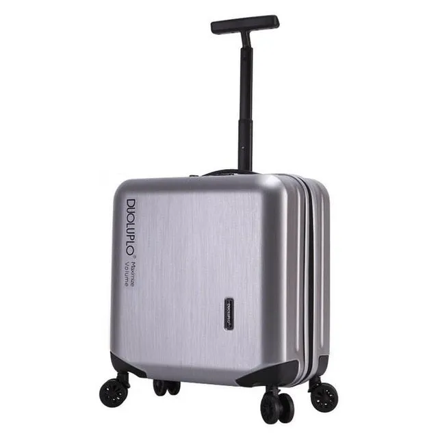 18"20" Carry-On Suitcase With Wheels Girl And Menpink Luggage Travel Bag Trolley Bags Children'S