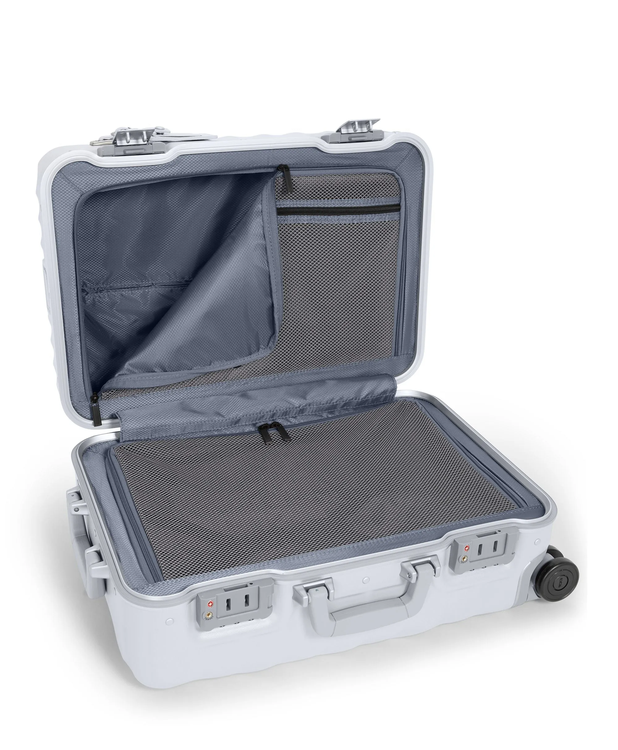 19 Degree Frame Intl 4-Whl Carry-On - Pearl Grey Texture