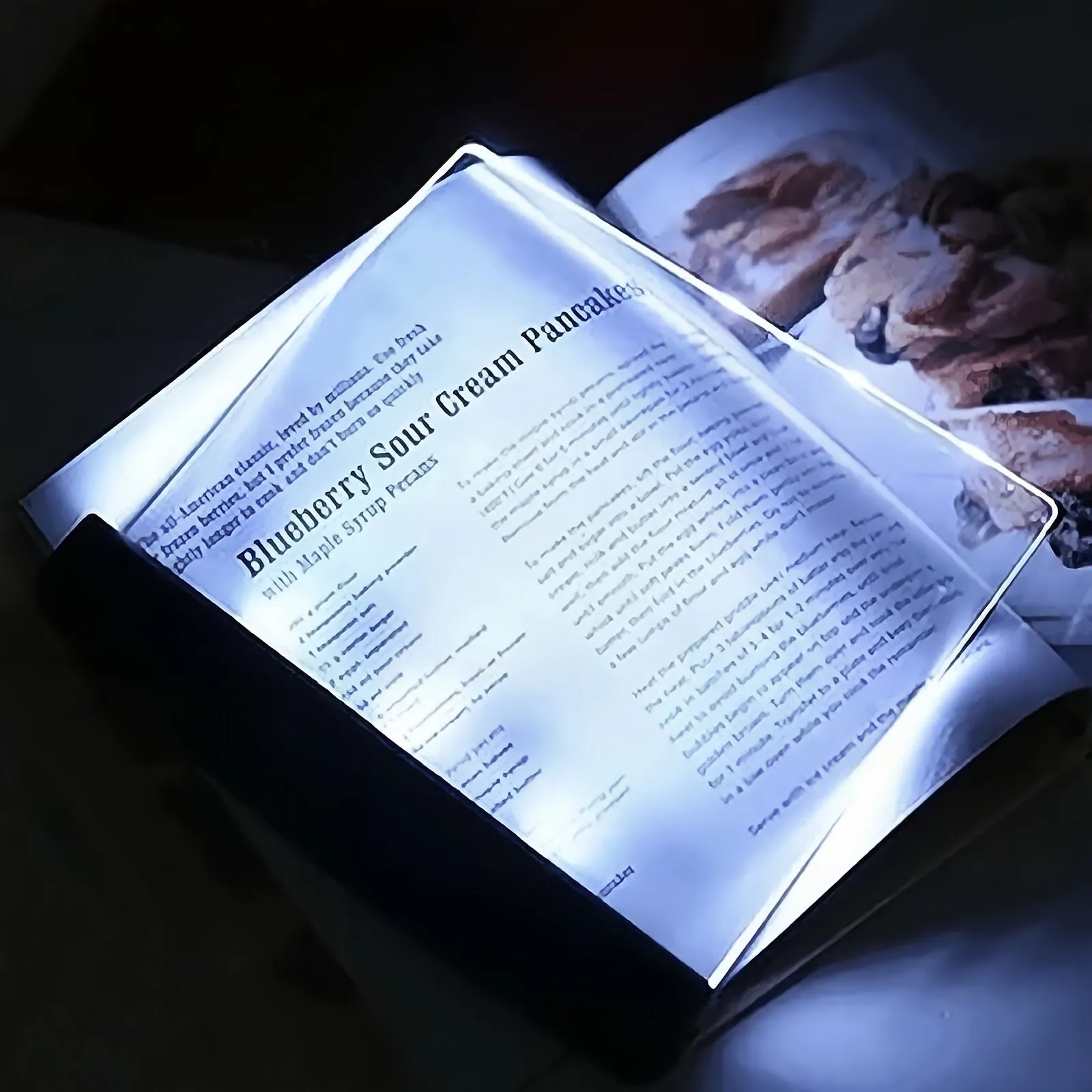 1pc LED Flat Book Light  Ideal for Onthego Reading