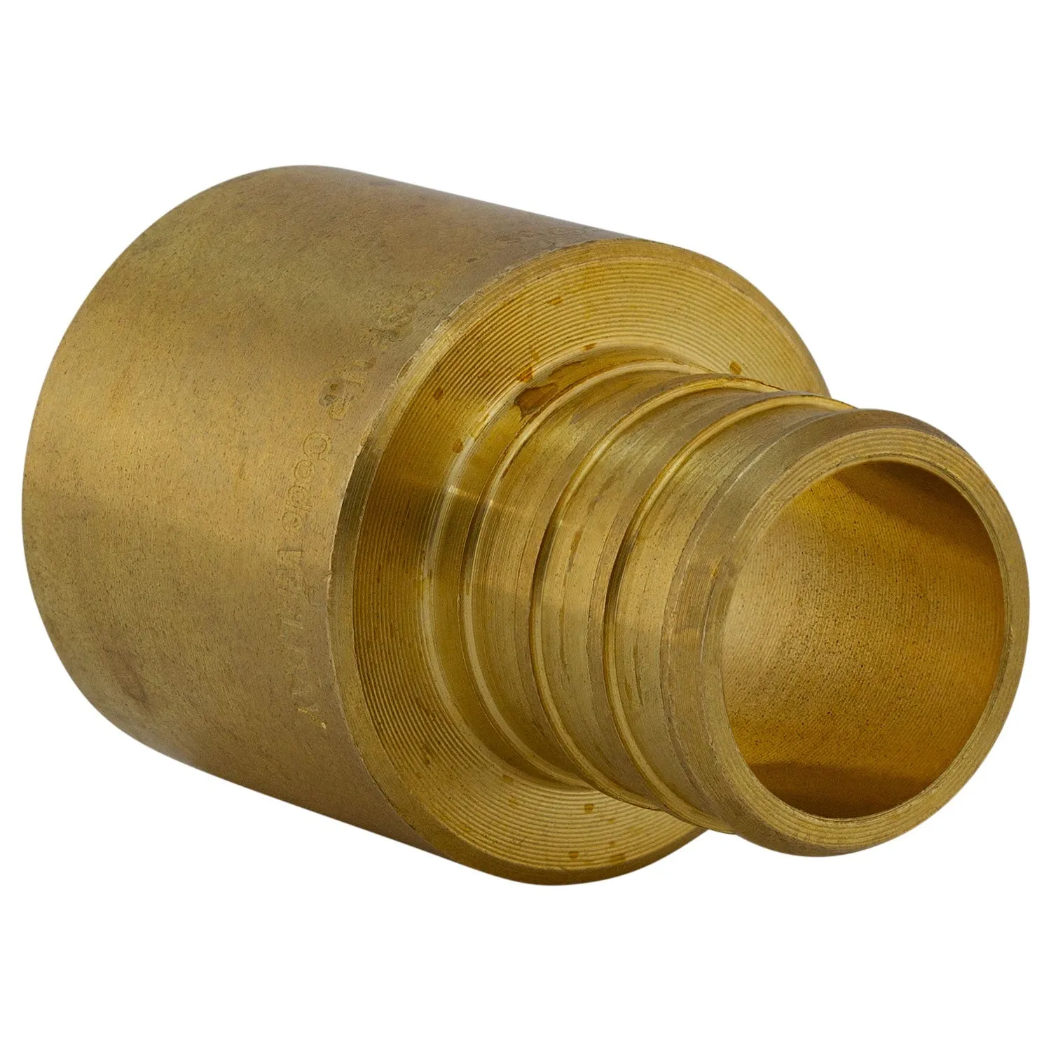 1" PEX B Crimp x 1" C Lead Free Brass Fitting Female Sweat Adapter, ASTM F1807