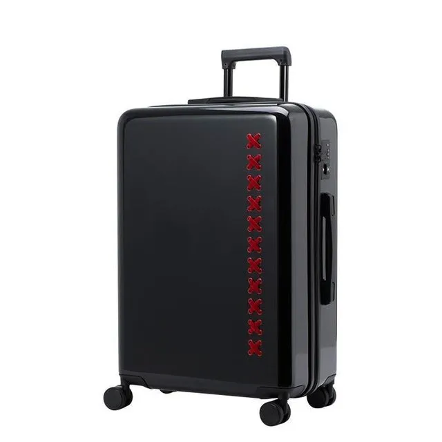 20"24"Inch Fashion Abs Travel Trunk, Wheels Travel Bag Suitcase Bag, Carry On Luggage Box