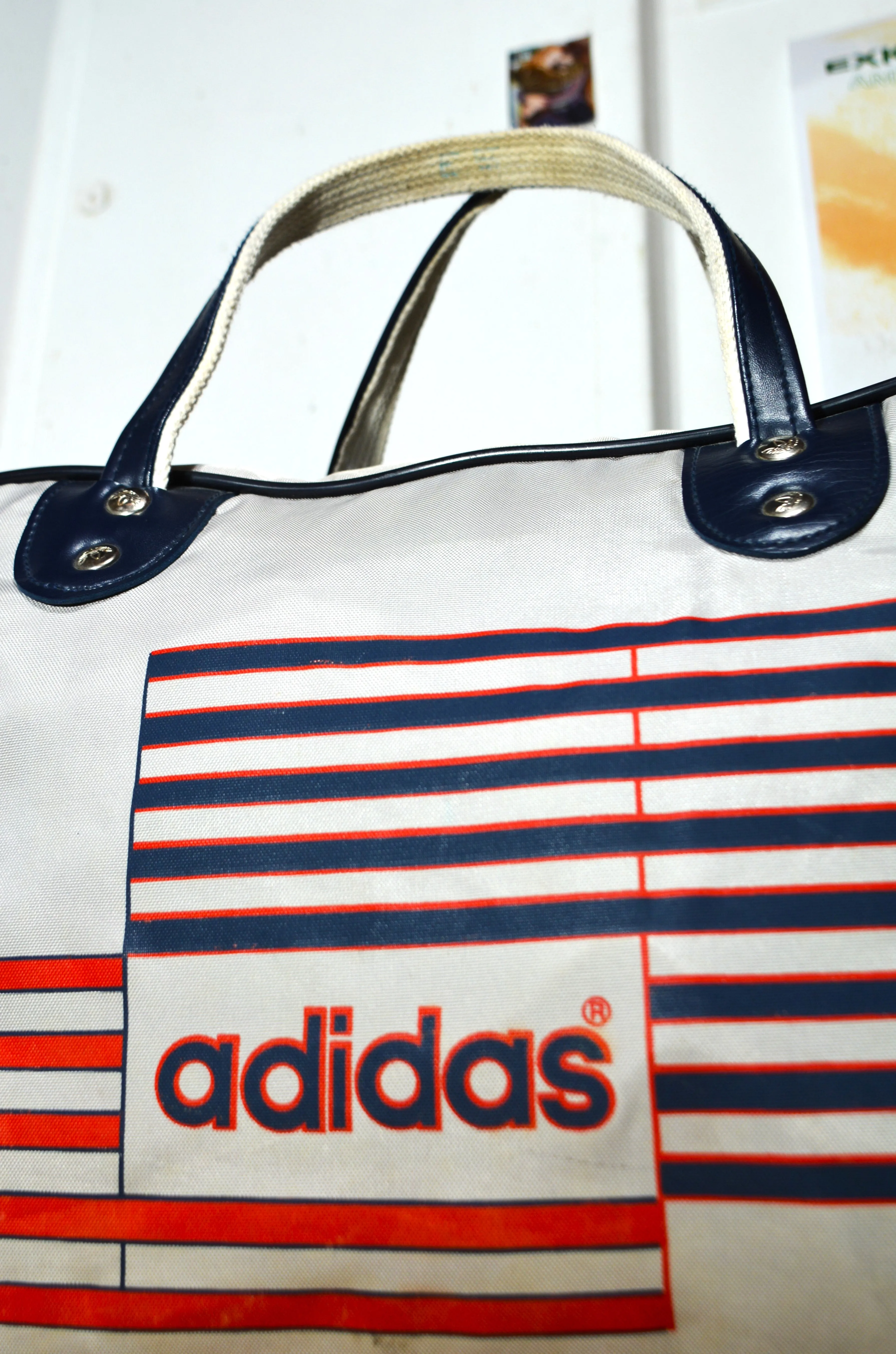 adidas Sport- / Flugtasche grau