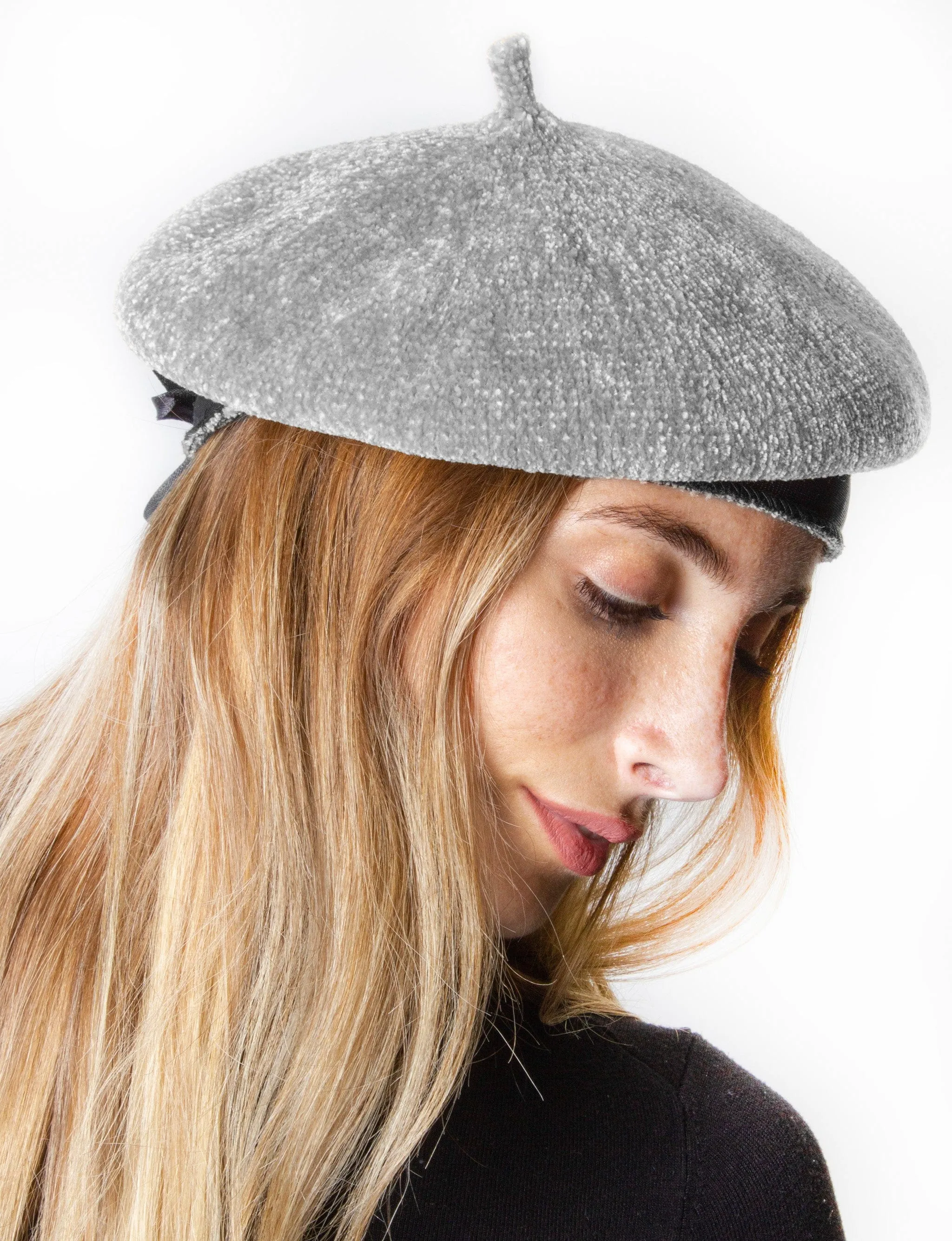 Adrienne Vittadini Chenille Beret