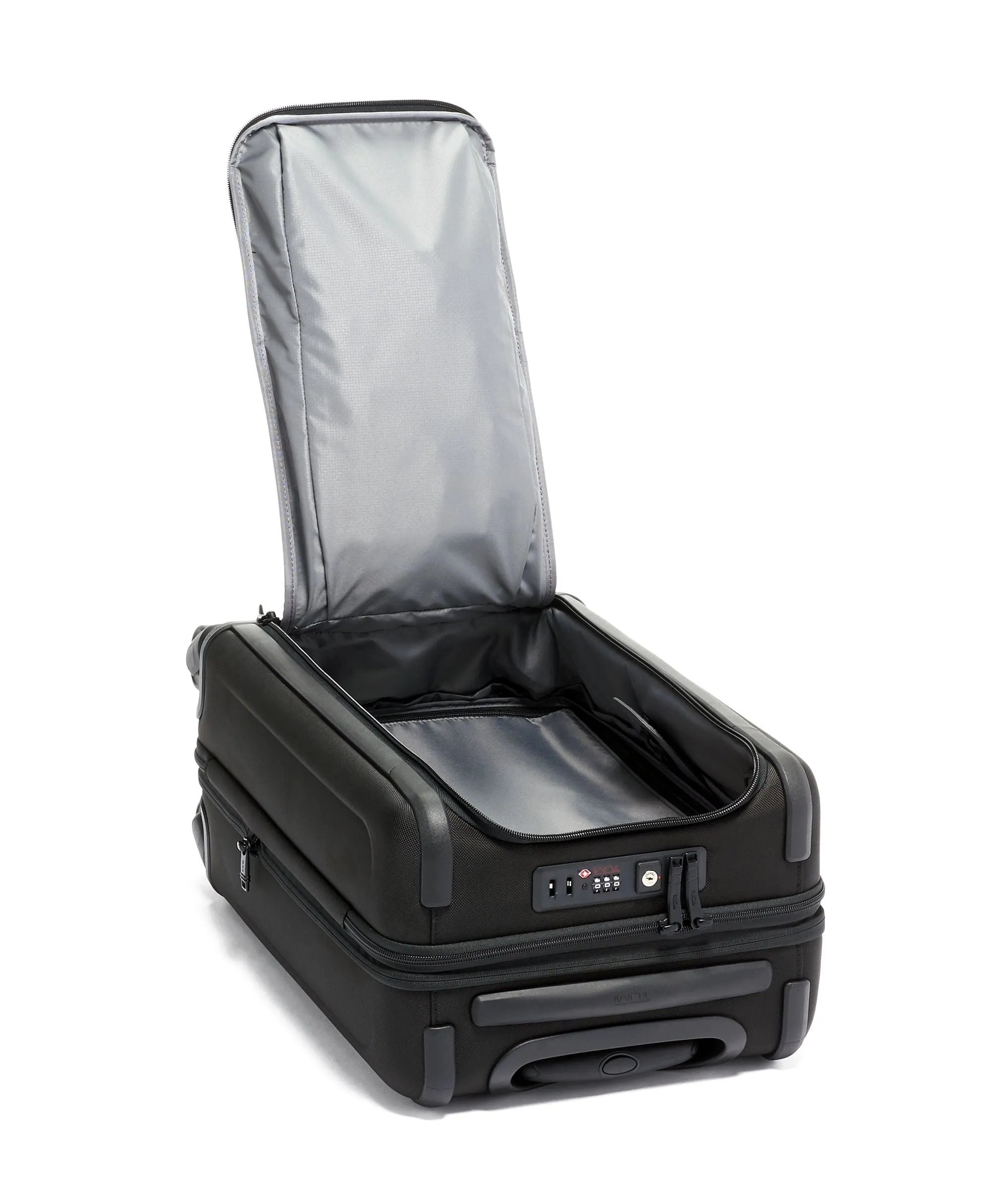 ALPHA International Dual Access 4 Wheeled Carry-On