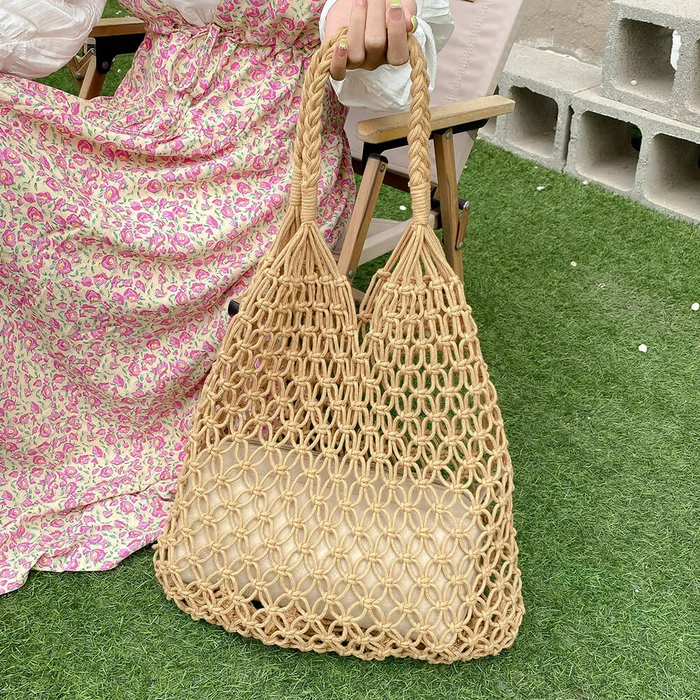 Amara Chic Crochet Tote Bag