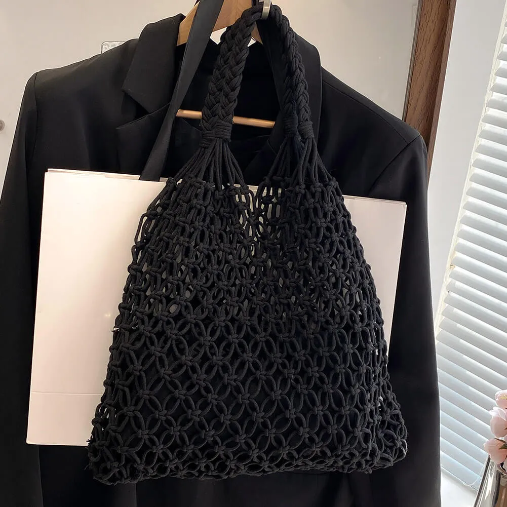 Amara Chic Crochet Tote Bag