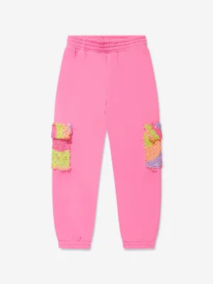 Billieblush Girls Sequin Pocket Joggers in Pink