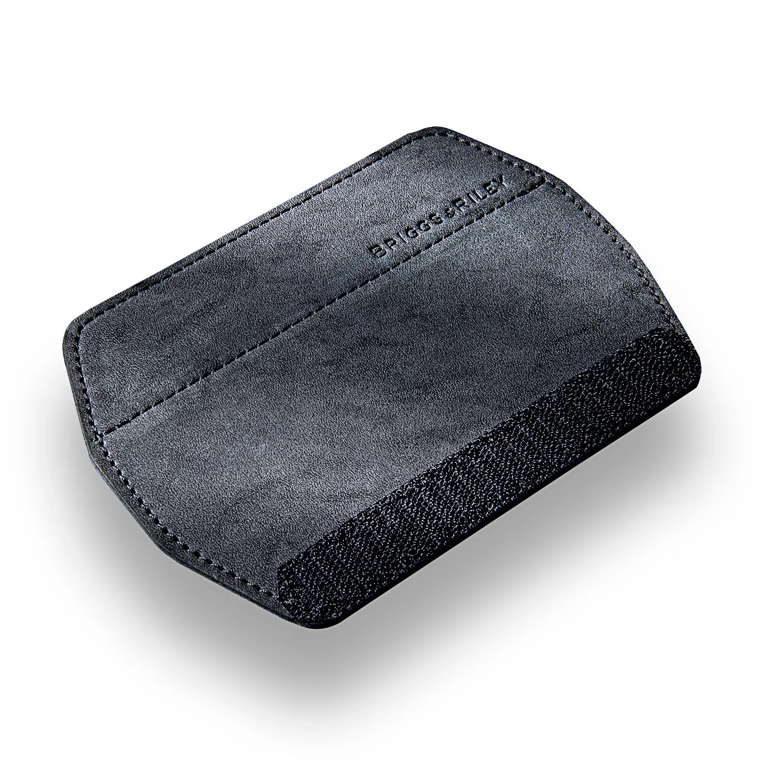 Black Synthetic Suede Top Carry Handle Wrap