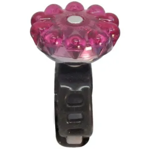 Bling Garnet Adjustable Translucent Bling Adjustable Mirrorcycle Bells Horn s