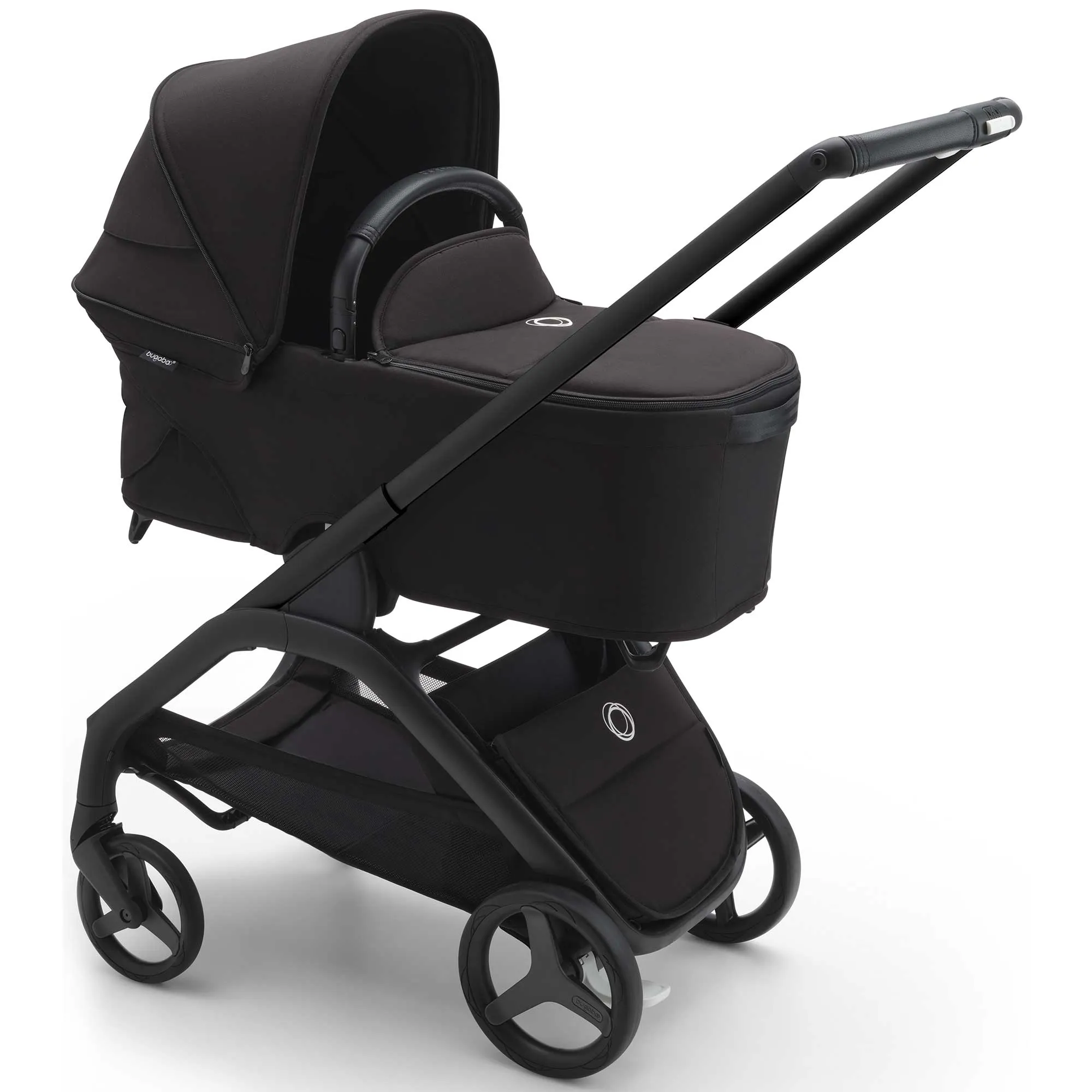 Bugaboo Dragonfly Essential Bundle - Black/Midnight Black