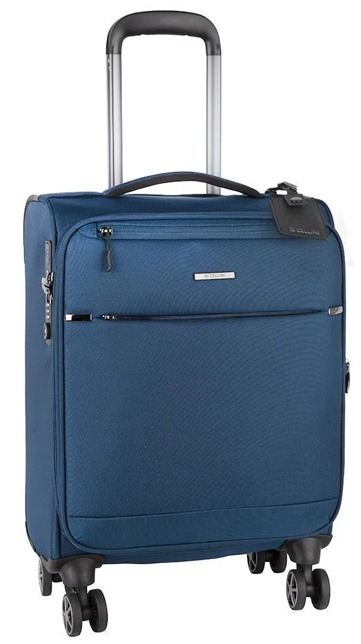 Cellini Smartcase 4 Wheel Carry On Trolley | Midnight Blue