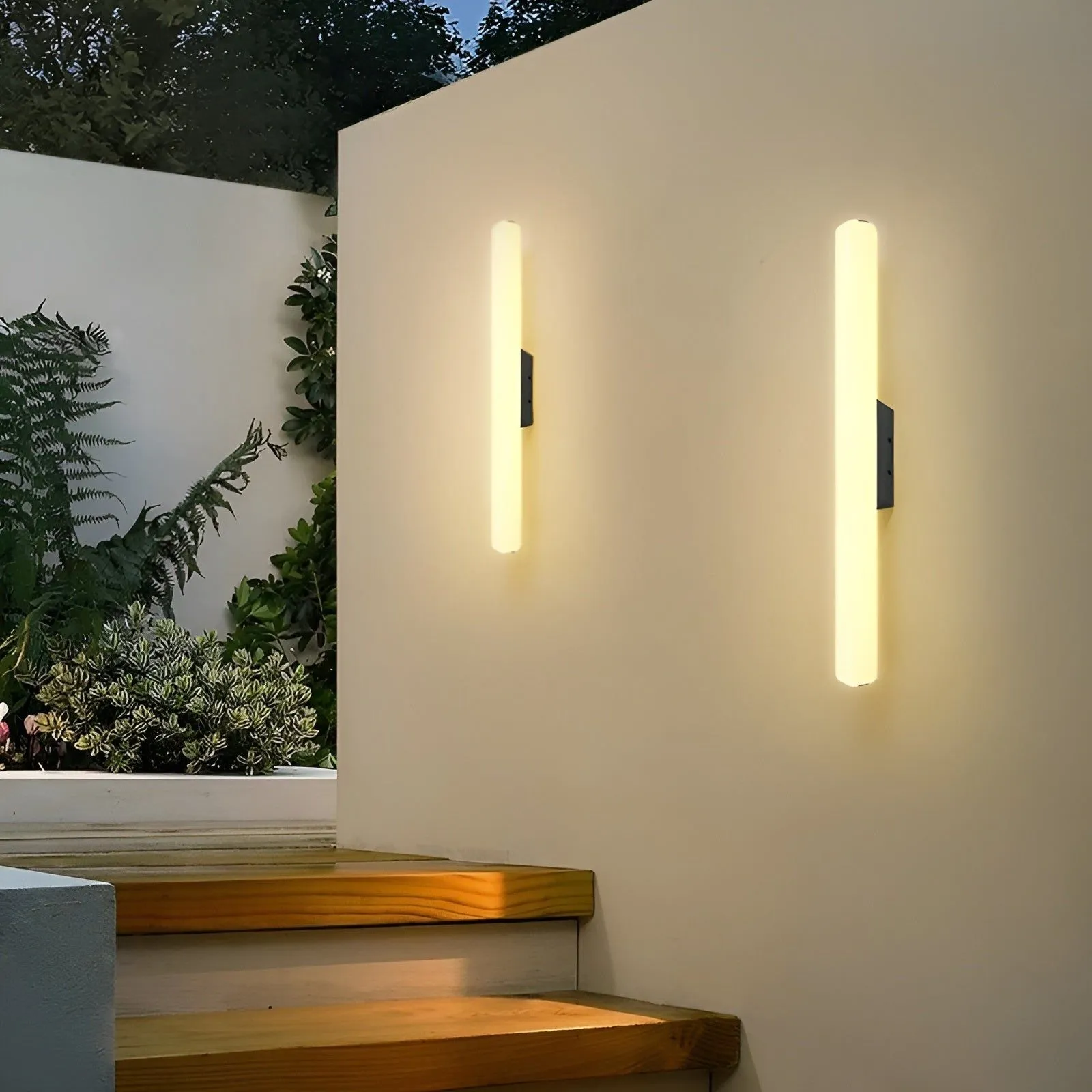 CorridorAura Light - Moderne wasserdichte LED-Wandleuchte für den Außenbereich