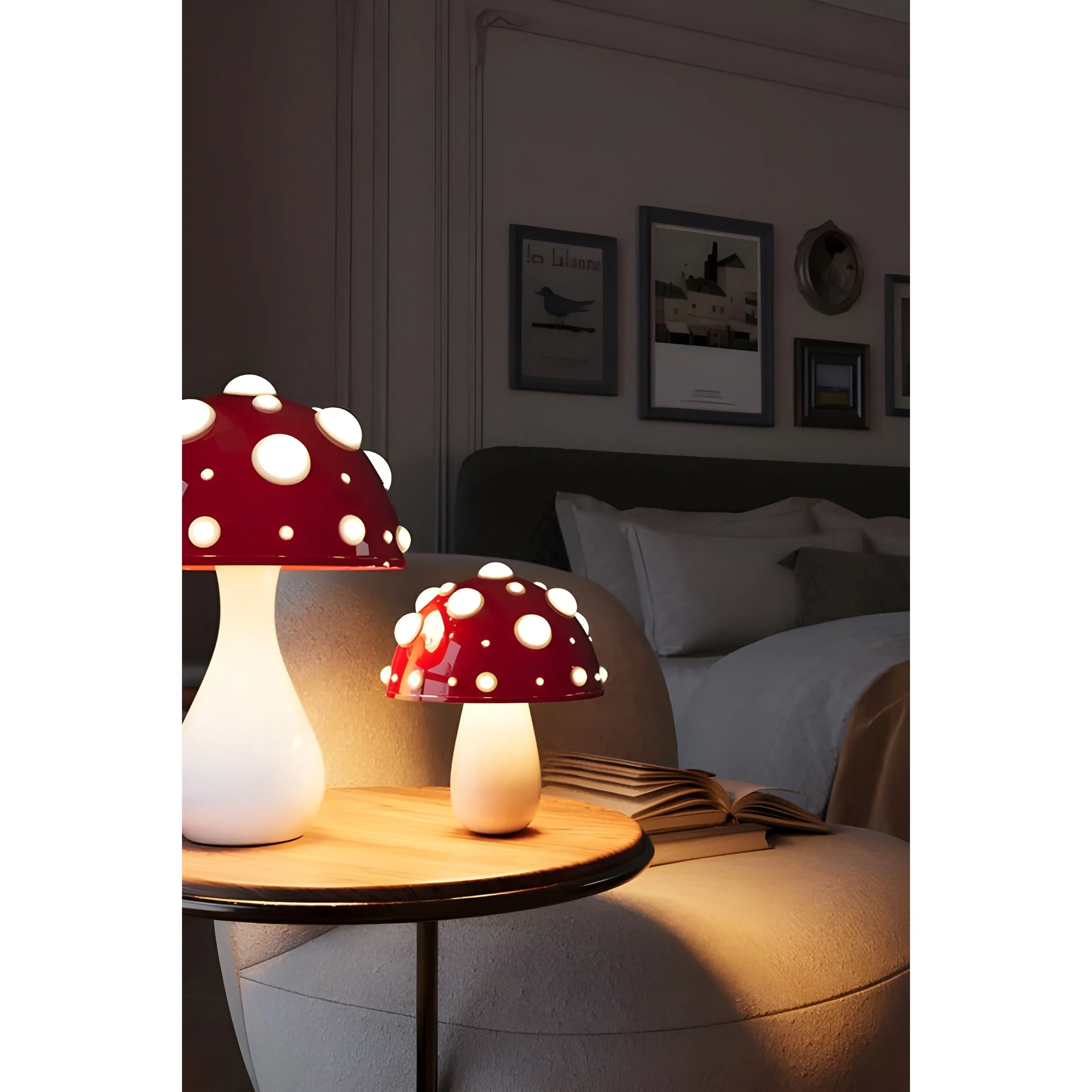 CozyShroom Lamp - Dekorative Pilz-Tischlampe