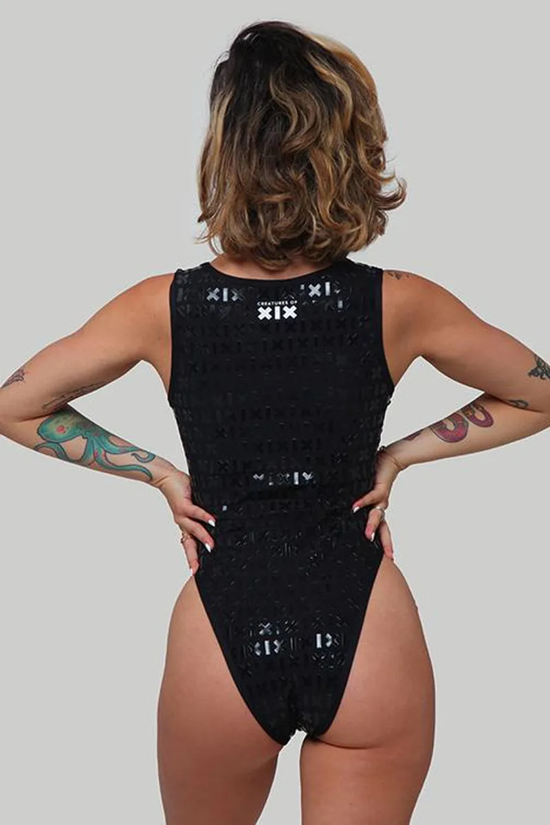 CXIX Gecko Grip Bodysuit - Black