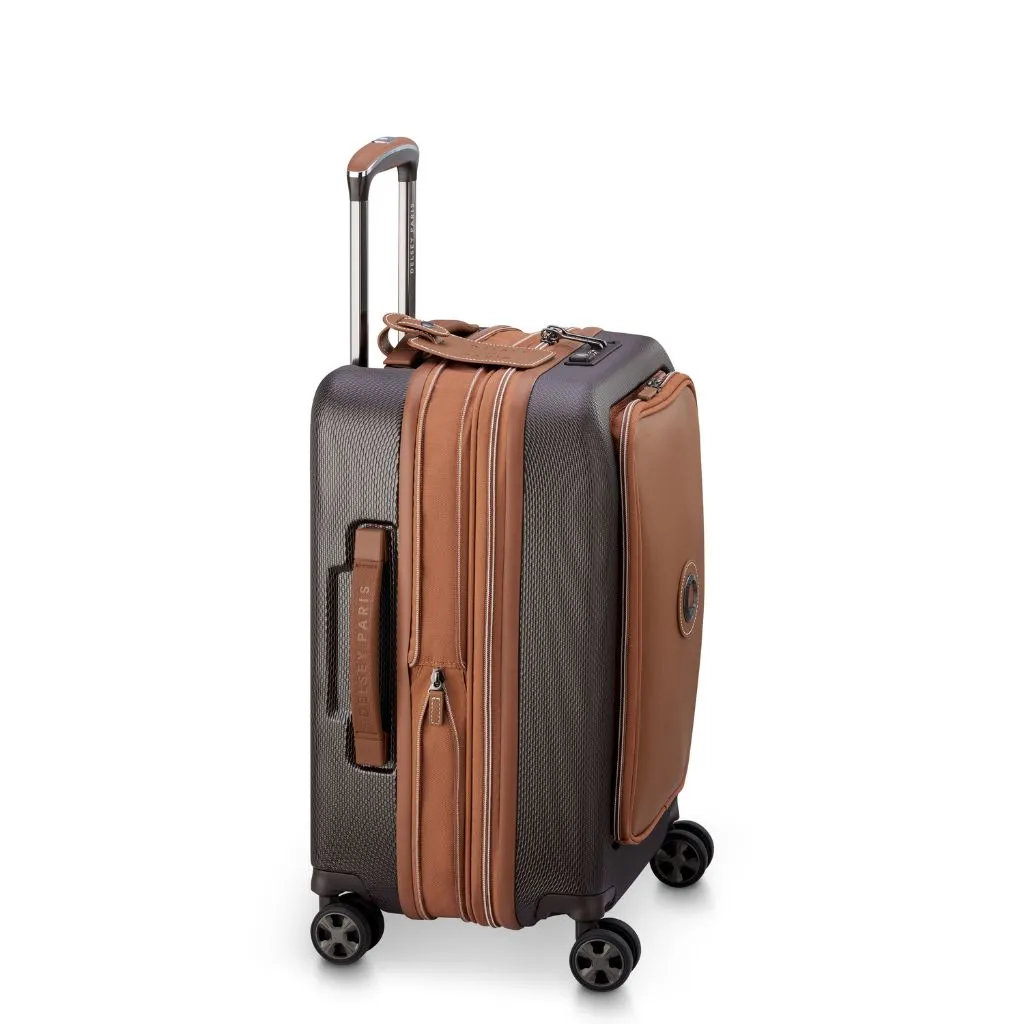 Delsey Chatelet Air 2.0 55cm Business Cabin Luggage - Chocolate