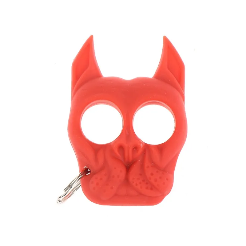 Dog Ears Self Defense Knuckles Keychain