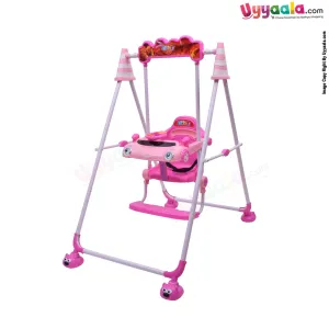 EBALE Garden swing with music for babies - 6   months, pink