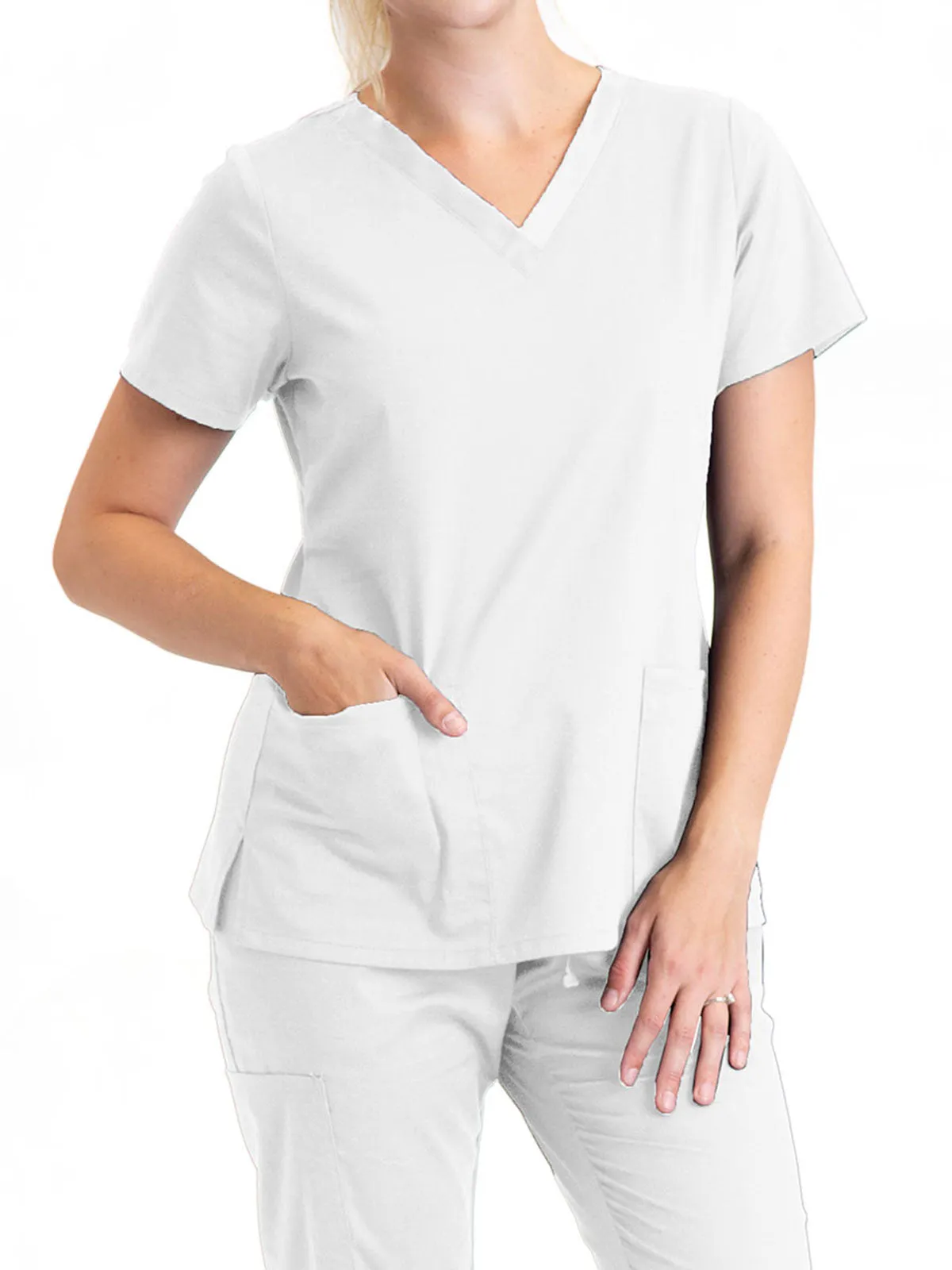 Essentials - Women's V-Neck Unison Scrub Top