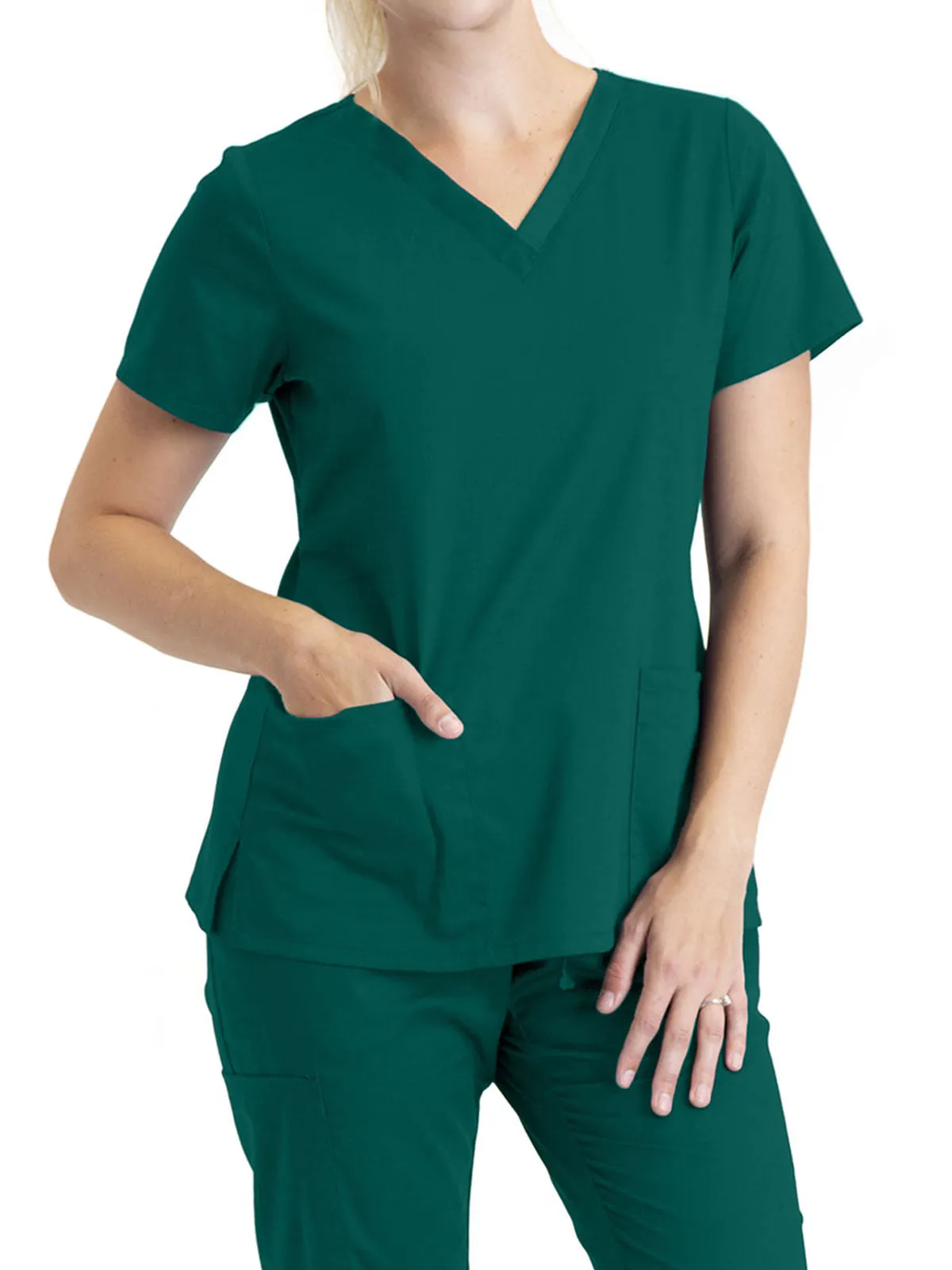 Essentials - Women's V-Neck Unison Scrub Top