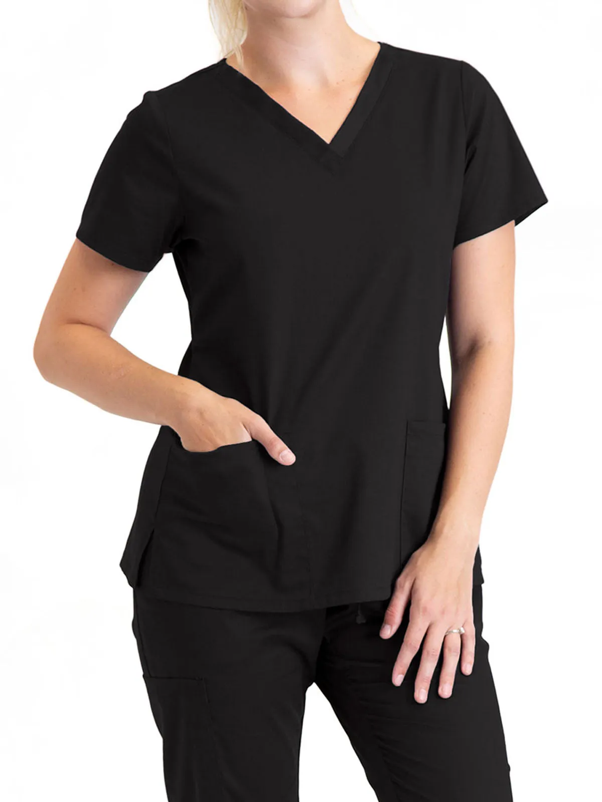 Essentials - Women's V-Neck Unison Scrub Top