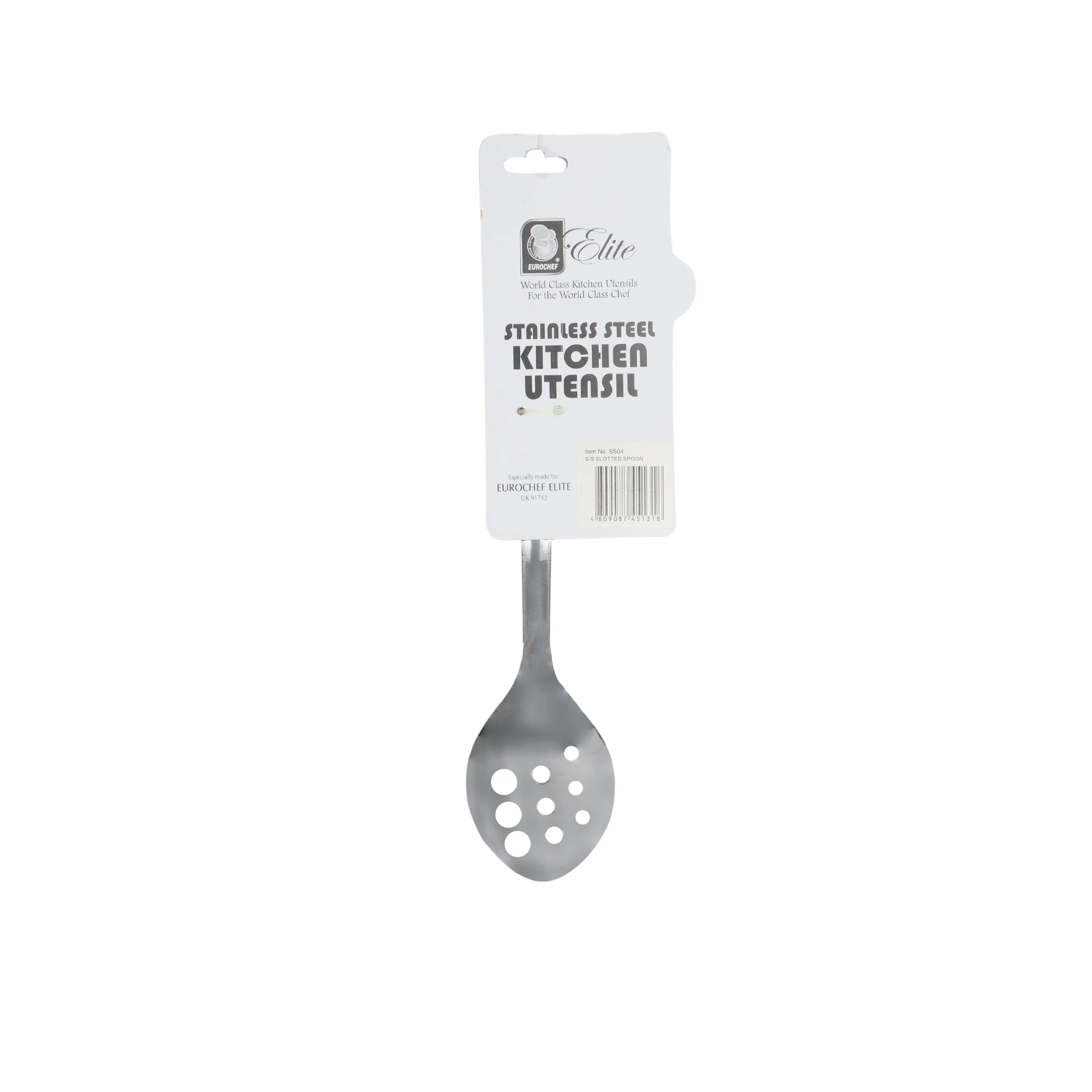 Eurochef Elite Series Stainless Slotted Spoon