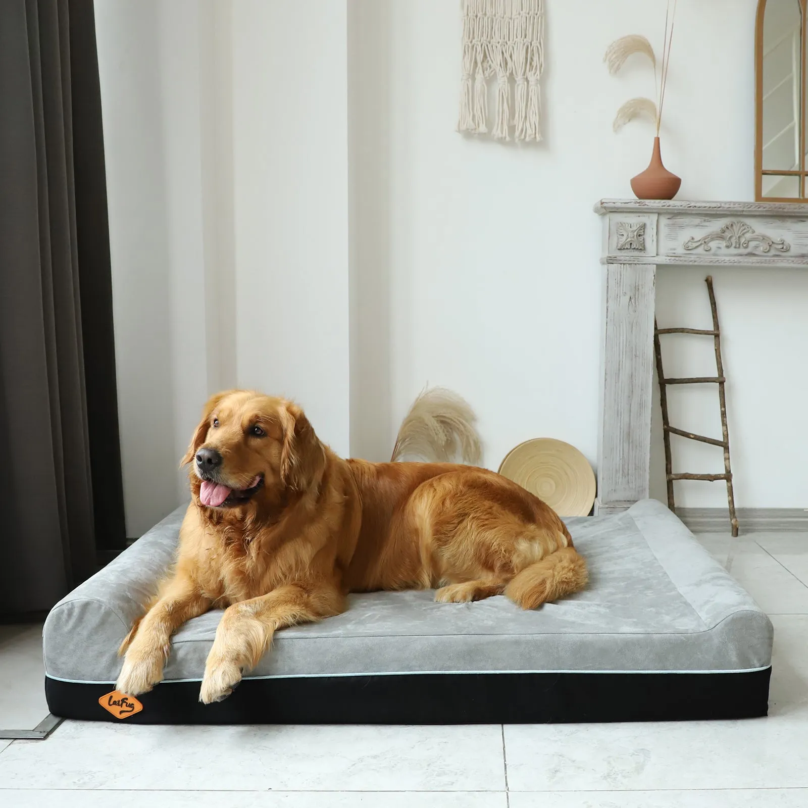 Extra-Large Double Pillow Orthopedic Dog Bed