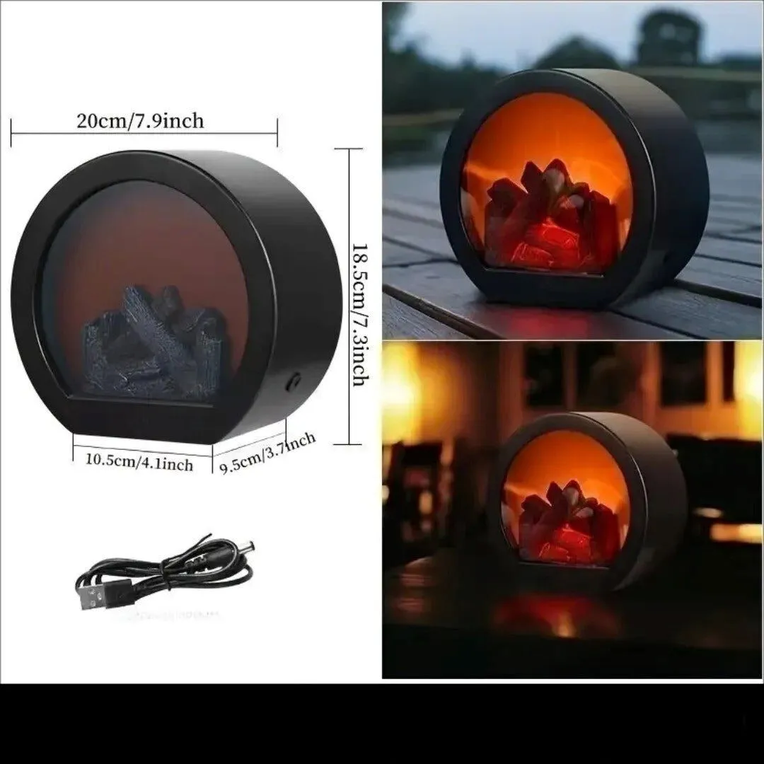 FauxFireplace Light - USB-betriebenes LED-Kaminsimulationslicht