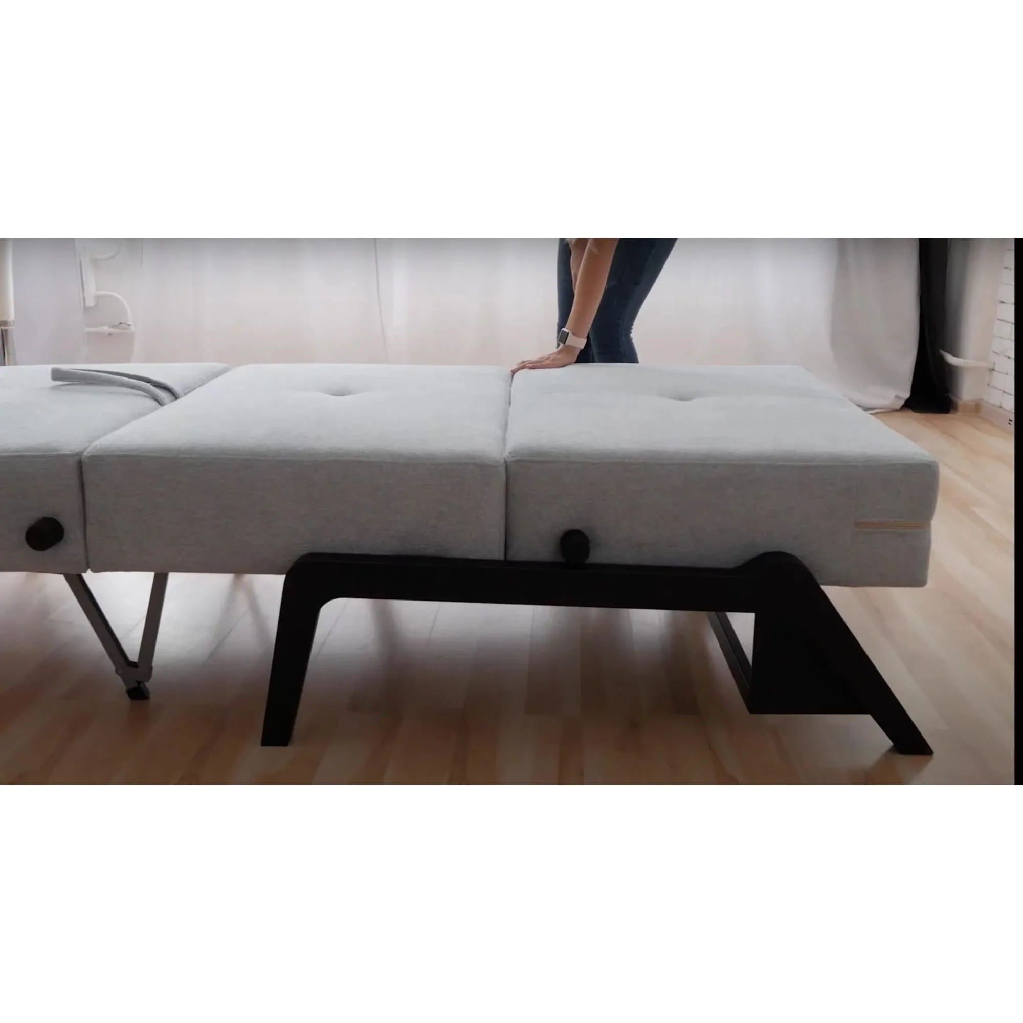 Flip Sofa Bed Large in Black