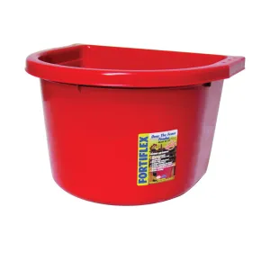 FORTEX-FORTIFLEX OF20R Pet Feeder, 20 qt Volume, Plastic, Red