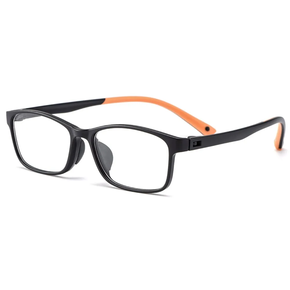 Gmei Men's Full Rim Small Square Tr 90 Eyeglasses M2087