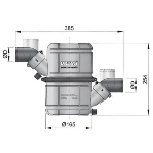 Heavy Duty Waterlock - Capacity: 4.5L