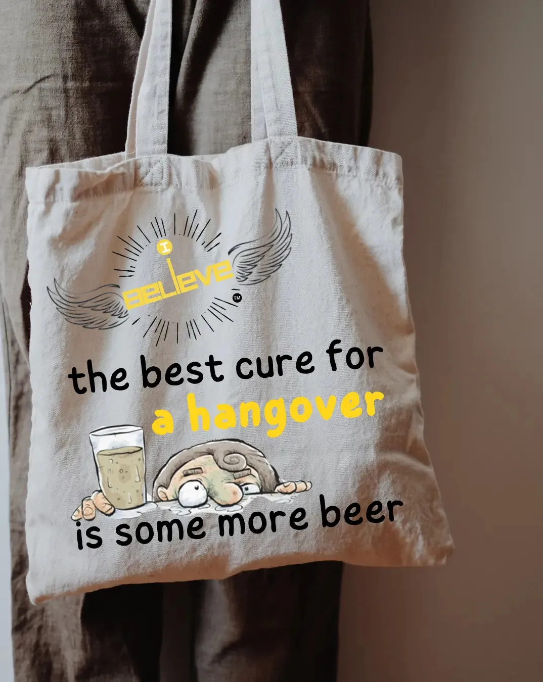 I Believe in Beer Daily Thaila -  Canvas Reusable Bags