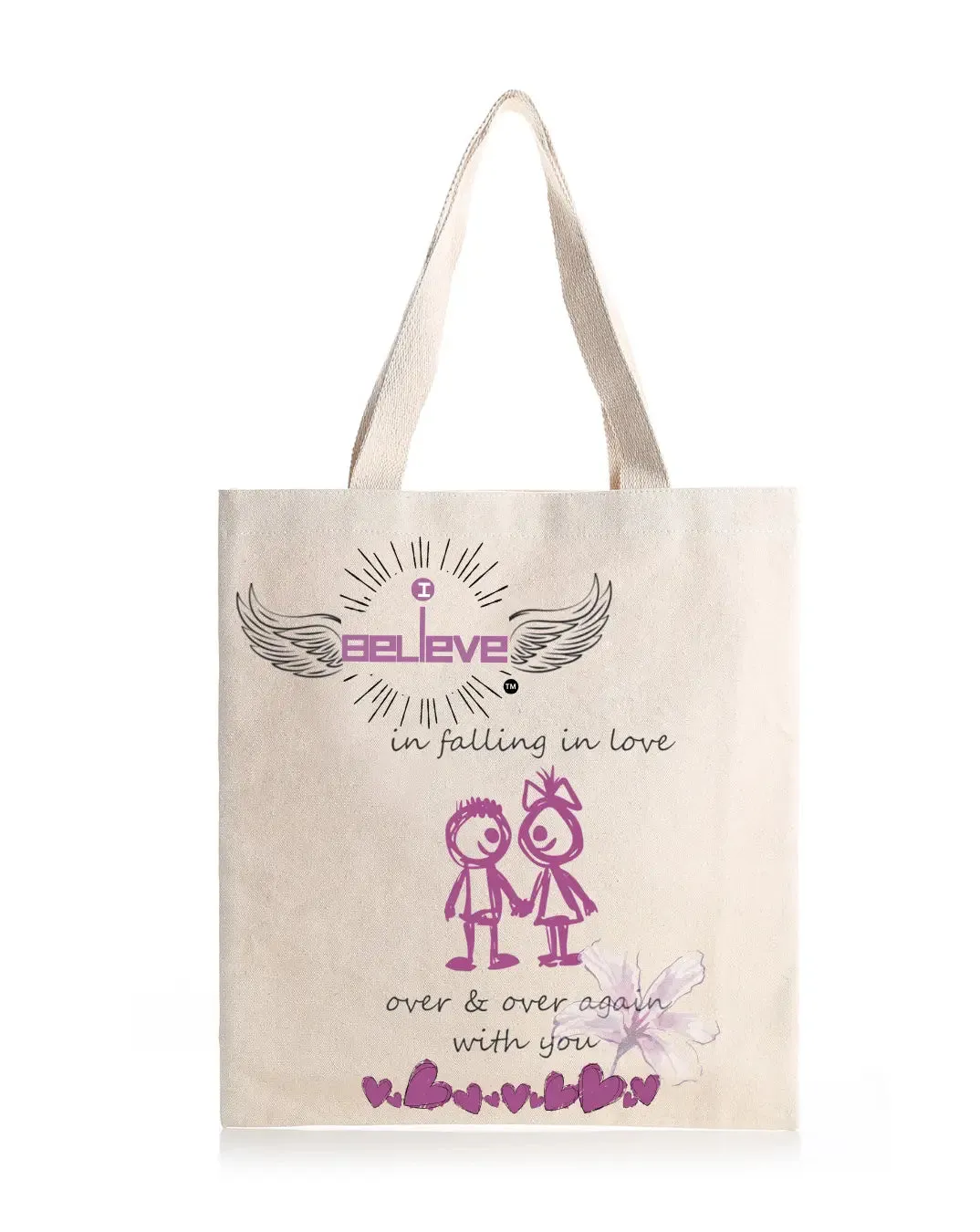 I Believe in You Daily Thaila -  Canvas Reusable Bags