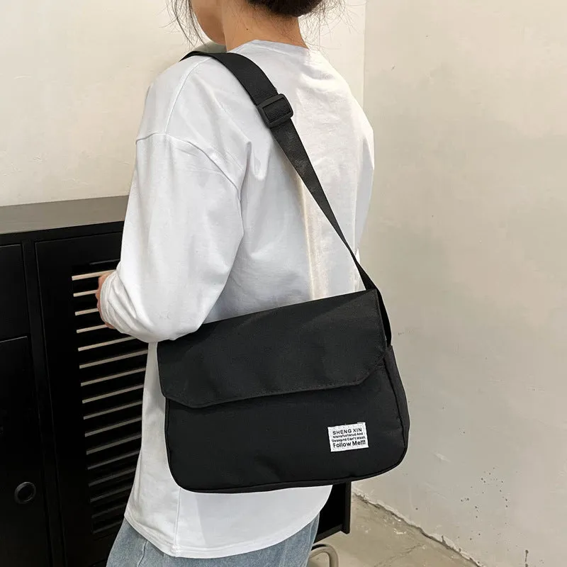 Ins Messenger Bags Women Men Crossbody Shoulder Bag Casual Couple Small Flap Bag