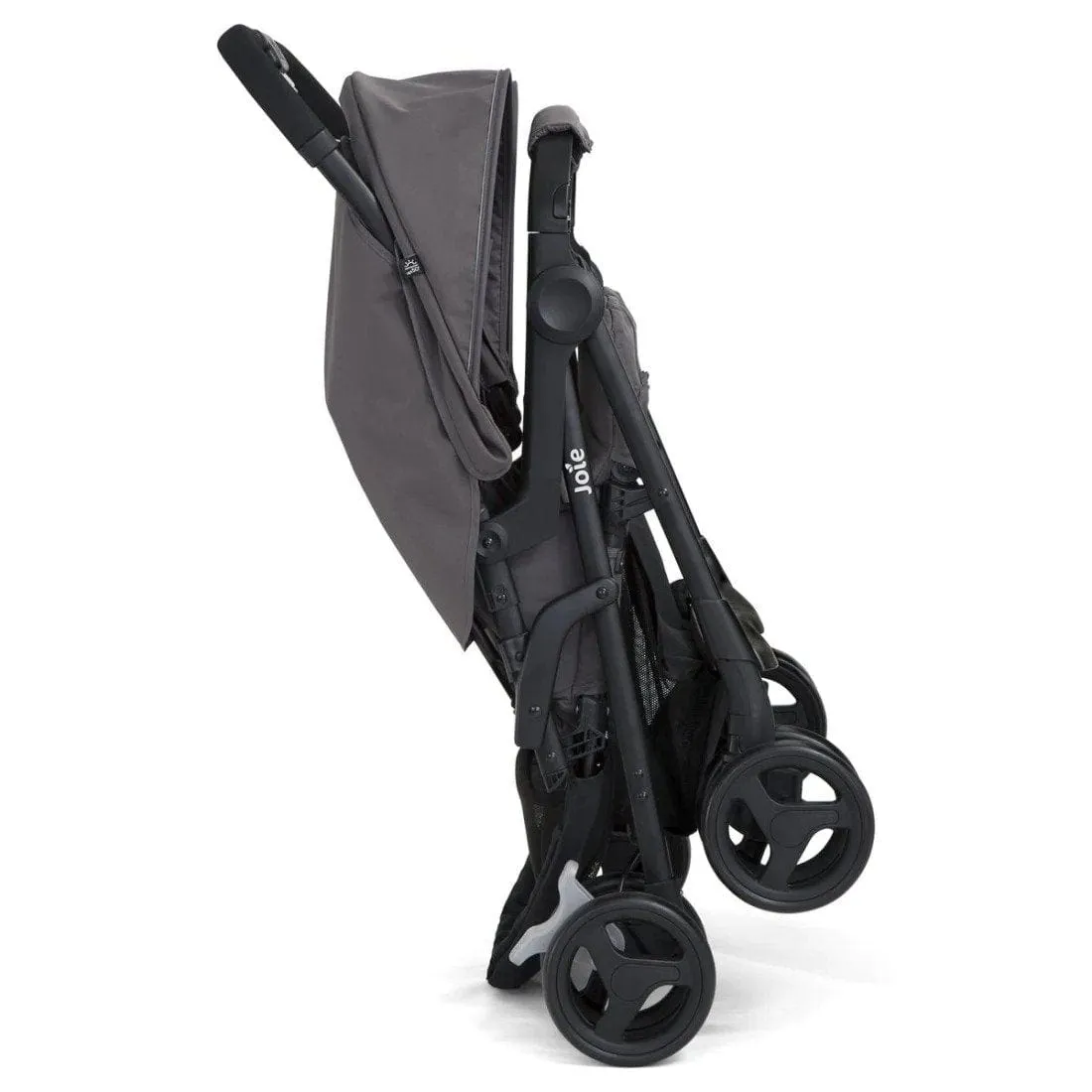 Joie Aire Twin Stroller (inc footmuff & raincover) in Dark Pewter