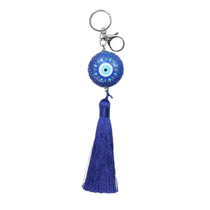 Keychain - Tassel Evil Eye