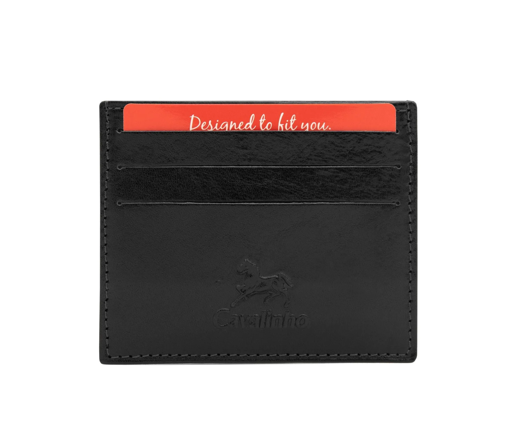 Leather Slim Card Holder Wallet