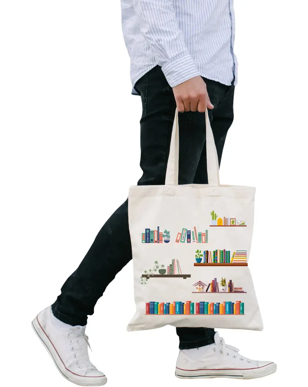 Love for reading -  Canvas Reusable Bags