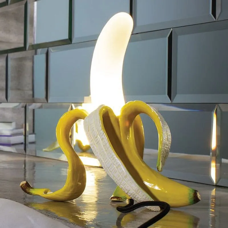 LuminaBanana Lamp - Dekoratives Bananen-Tisch-Nachtlicht