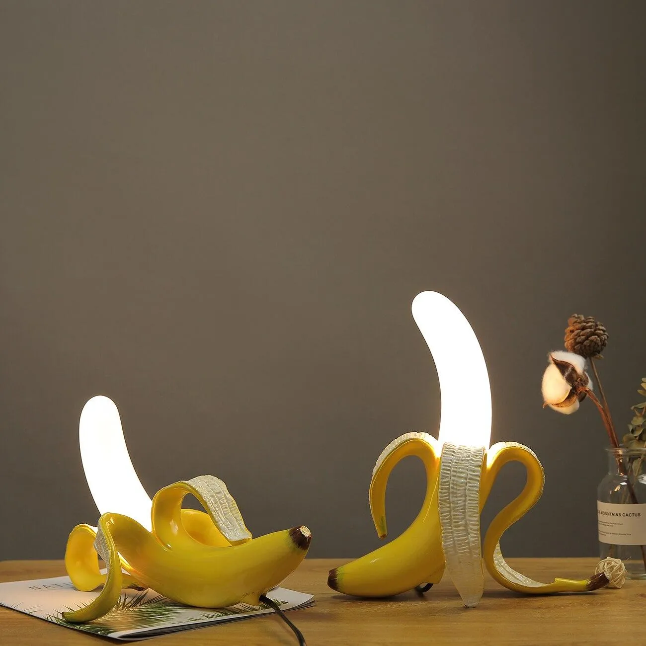 LuminaBanana Lamp - Dekoratives Bananen-Tisch-Nachtlicht