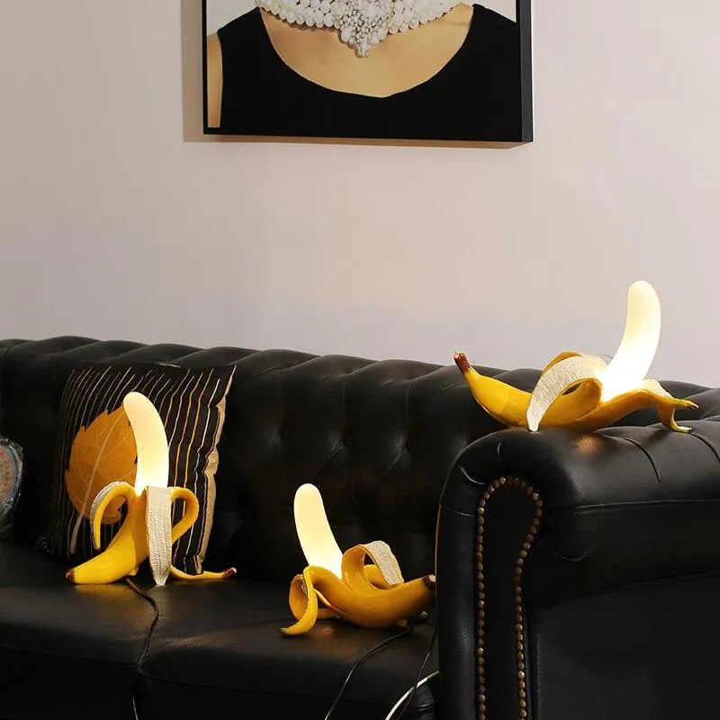 LuminaBanana Lamp - Dekoratives Bananen-Tisch-Nachtlicht