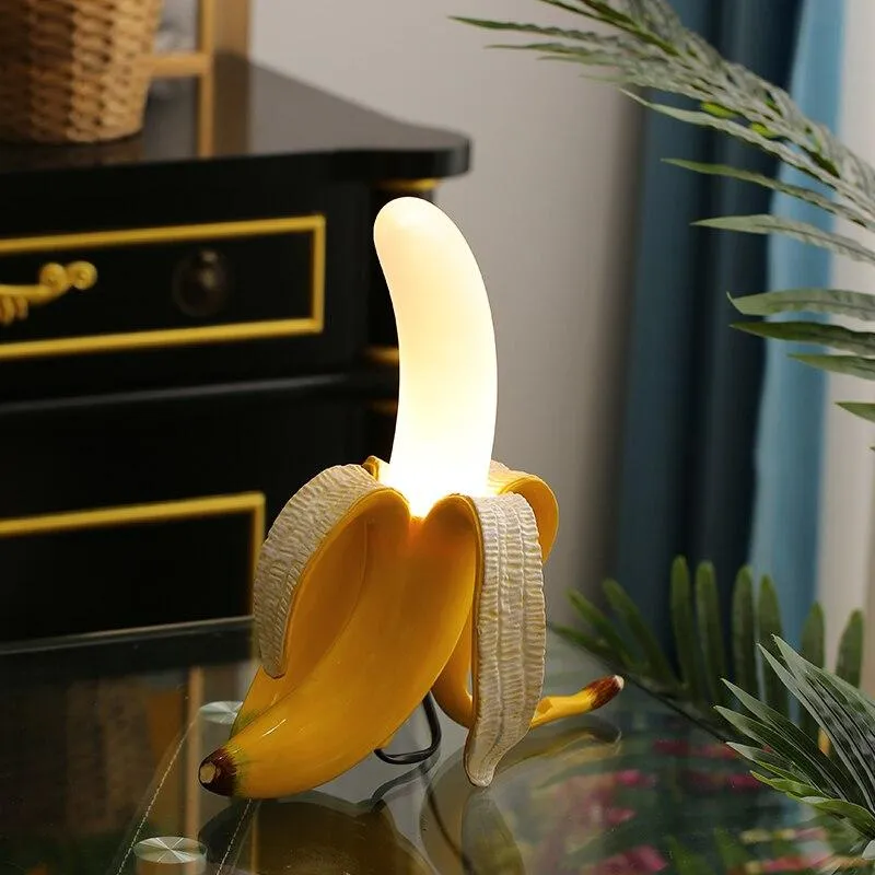 LuminaBanana Lamp - Dekoratives Bananen-Tisch-Nachtlicht