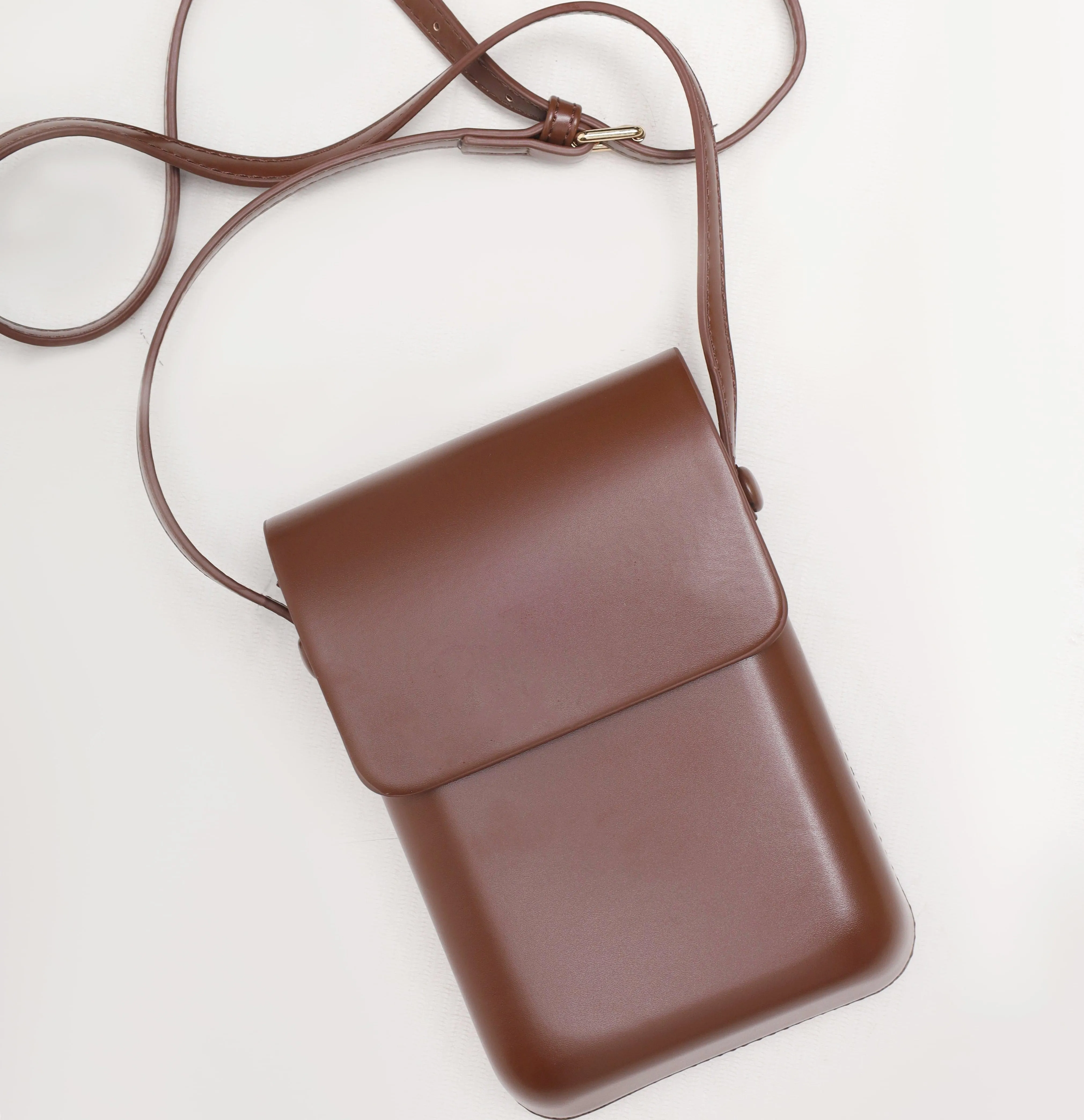 Luxury Crossbody Flap Leather Bag