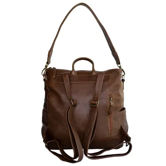 Mally Ladies Backpack | Brown