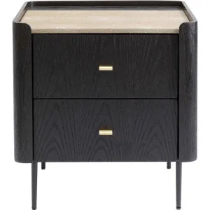 Milano Black/Brown Small Dresser