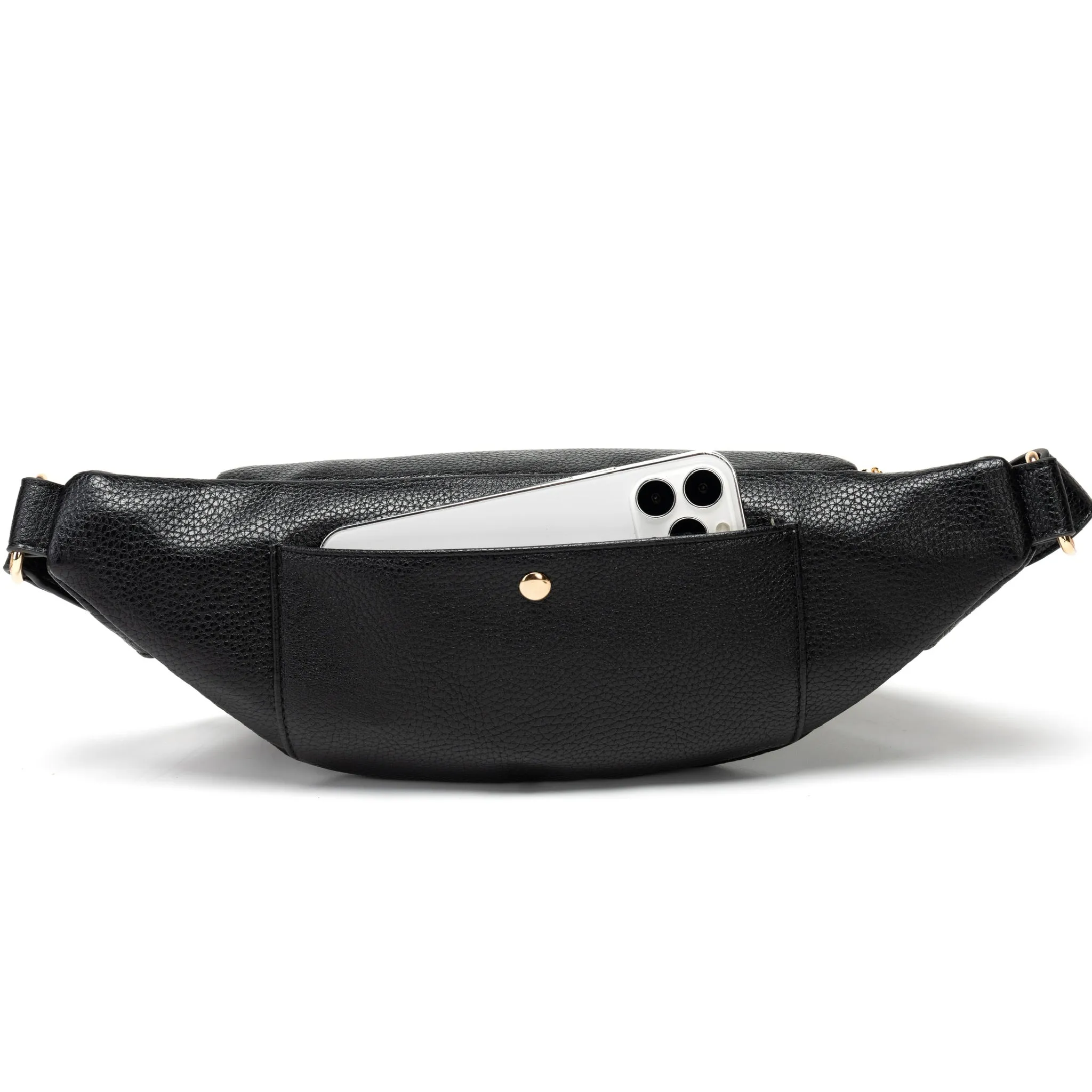 Monaco Sling Bag | Ebony Black