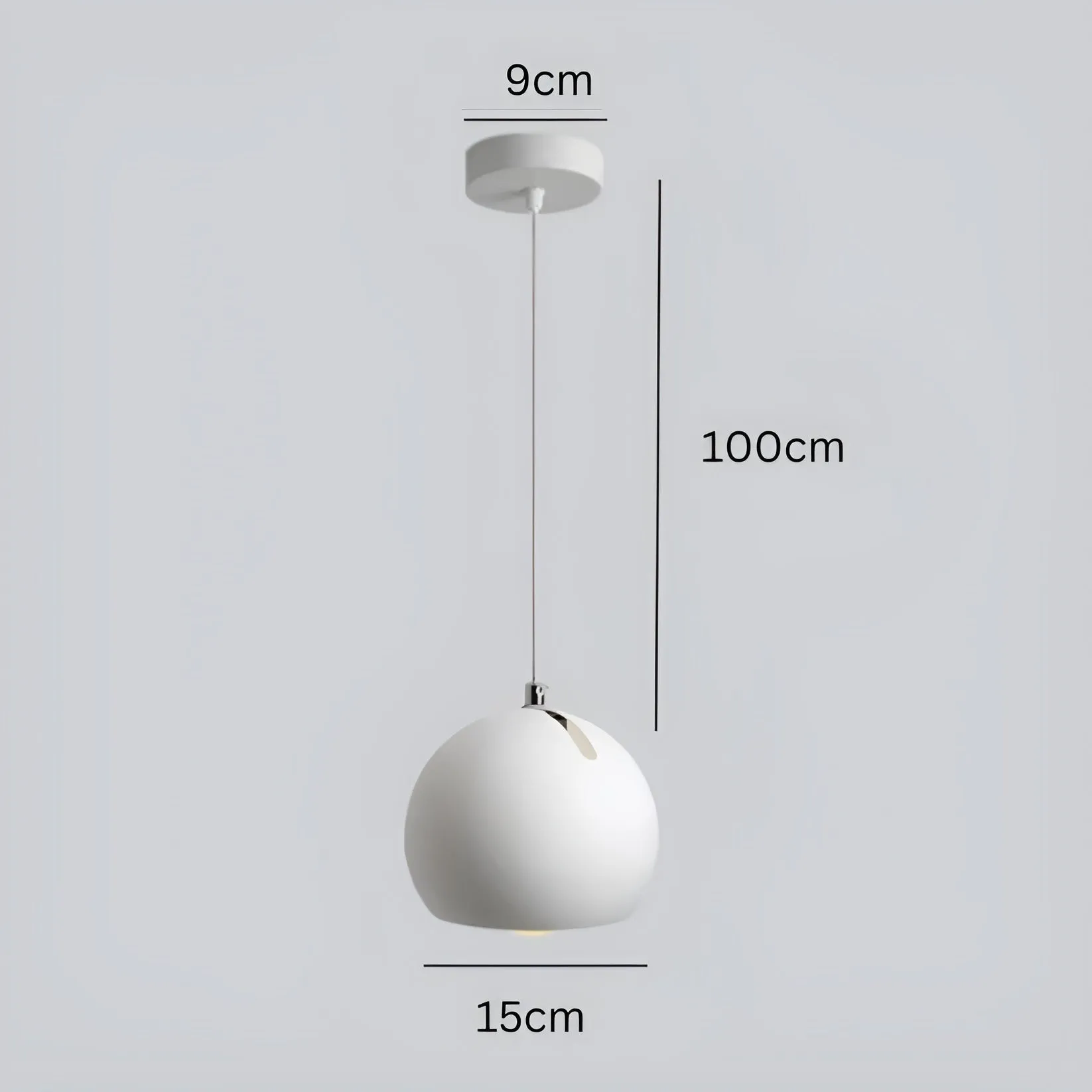 NordicBeam Light – Moderner Globe LED-Pendelleuchter