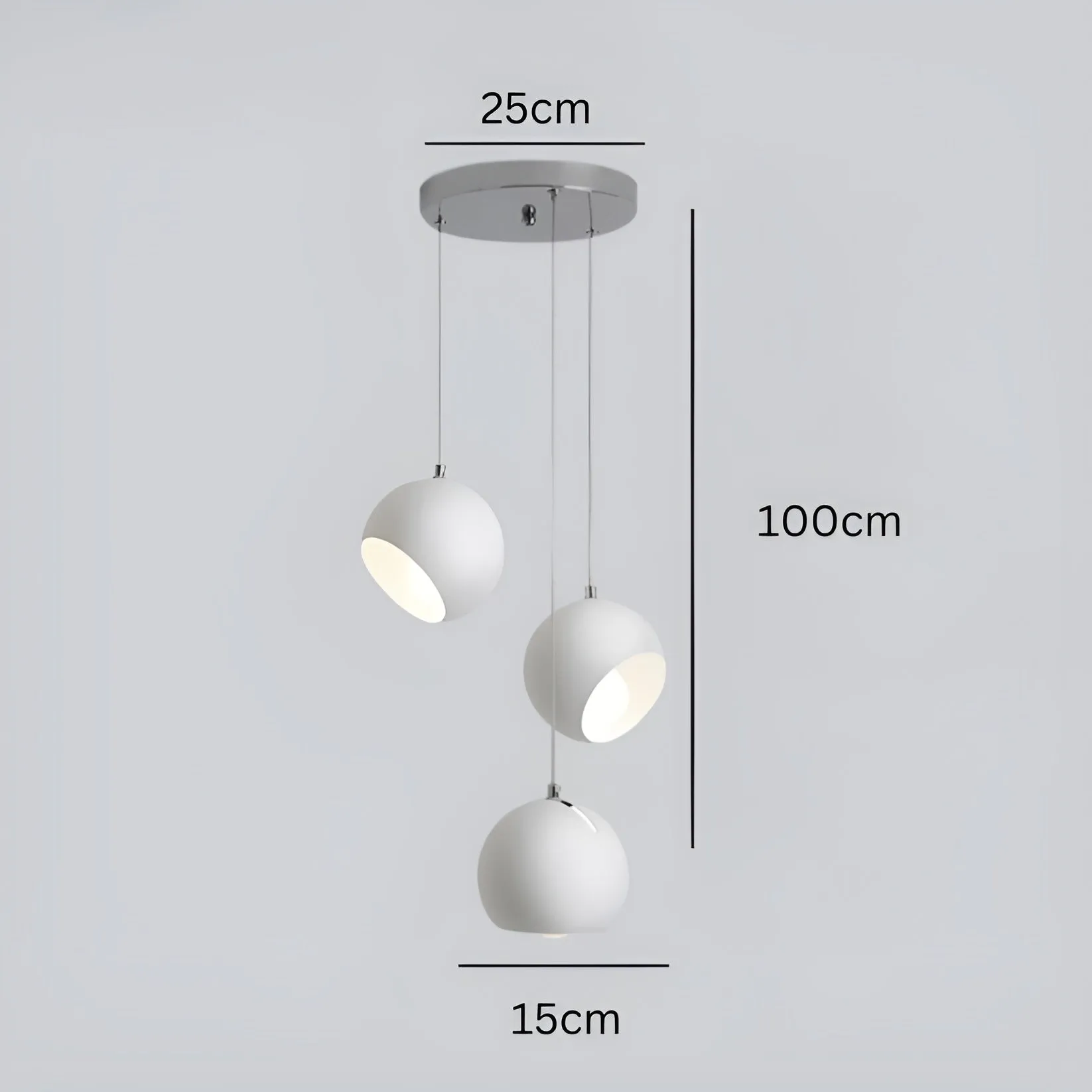 NordicBeam Light – Moderner Globe LED-Pendelleuchter