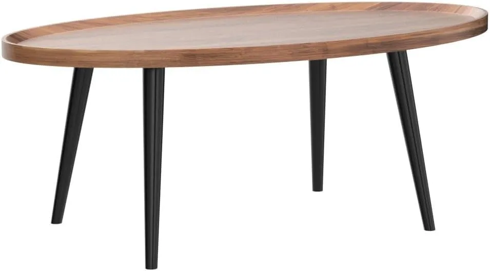 Oval Coffee Table Side End Table-80cm