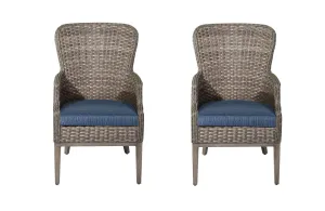 Patio Time Tenaya 2-Piece Wicker Chair Set